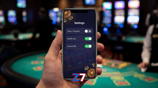 Game list for Z7 app section