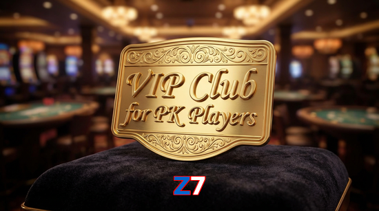 Main screen of Z7 vip page for PK players